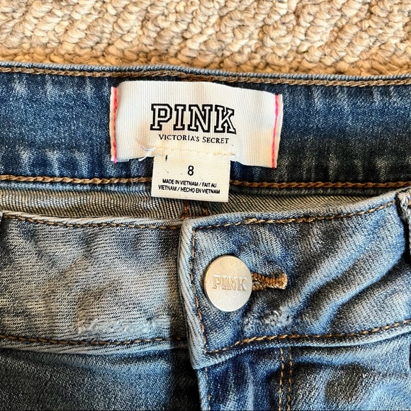 Pink (Victoria secret) Jean Shorts - Picture 2 of 2
